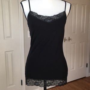 Black Lace Camisole